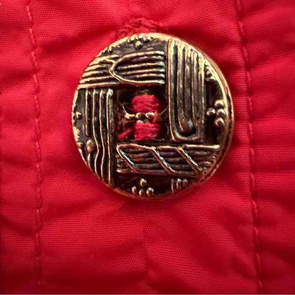 Vintage 70’s Down Maxi Coat. Orange belted Western Mountain Ski Style. S - Picture 4 of 10